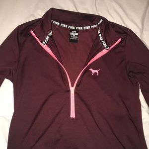 PINK quarter zip